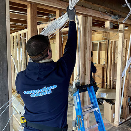 Low voltage electrician